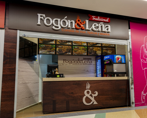 Fogón y leña