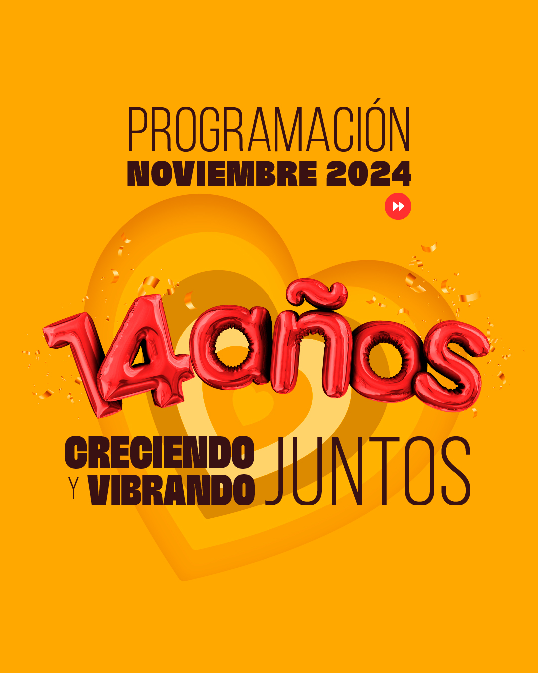 PROGRAMACIÓN NOVIEMBRE 1