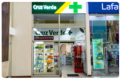 Cruz Verde, locales 2255 y 2285 Centro Comercial San Nicolás