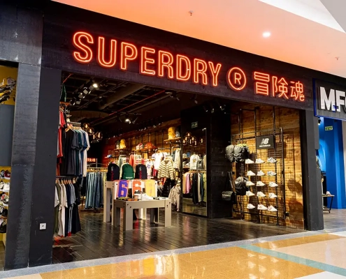 Superdry local 2535 Centro Comercial San Nicolás