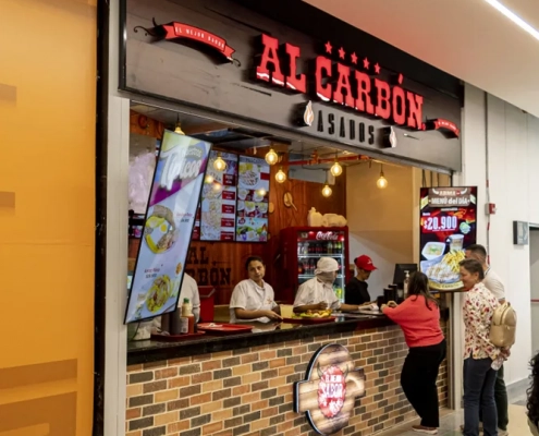 Al Carbón y Asados Centro Comercial San Nicolás local 2437