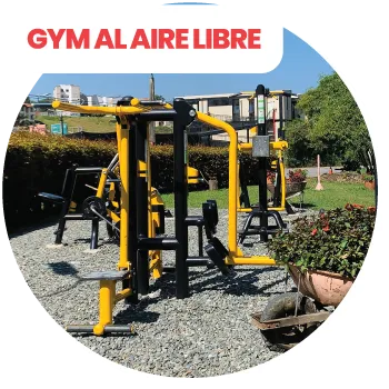 Gym al aire libre, Centro Comercial San Nicolás