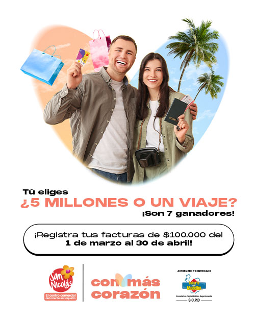 SORTEO CENTRO COMERCIAL SAN NICOLÁS