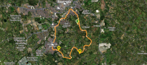 Ruta de trekking en Rionegro