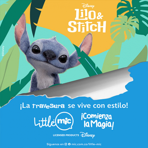 LILO Y STITCH LITTLE MIC