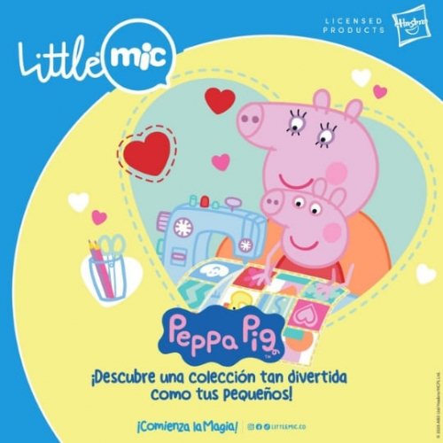 LITTLE MIC PEPA PIG NUEVA COLECCIÓN SAN NICOLÁS