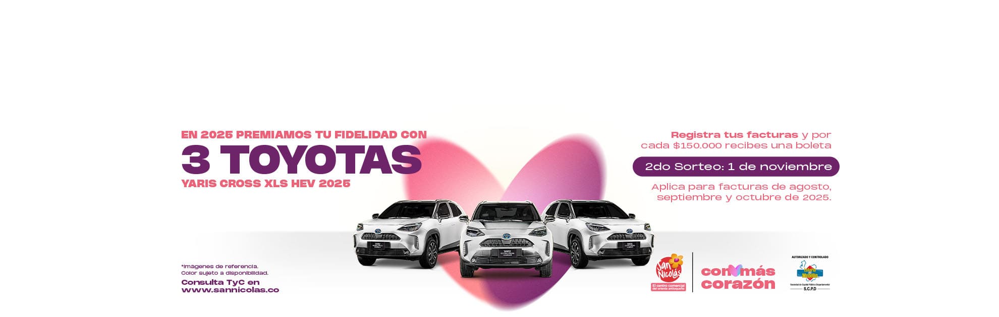 SORTEO TOYOTA SEPTIEMBRE HOME