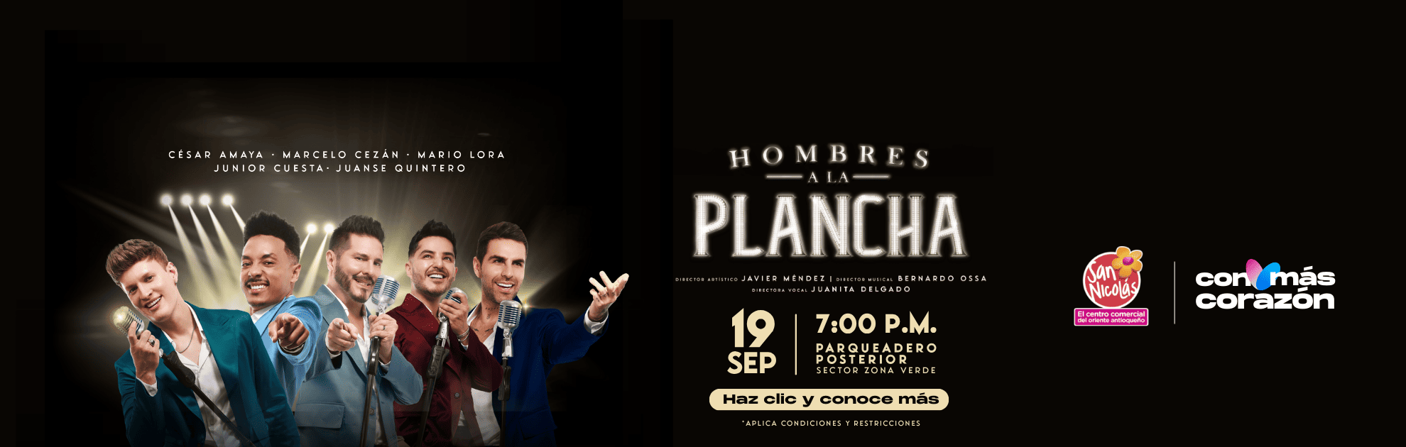 HOMBRES A LA PLANCHA