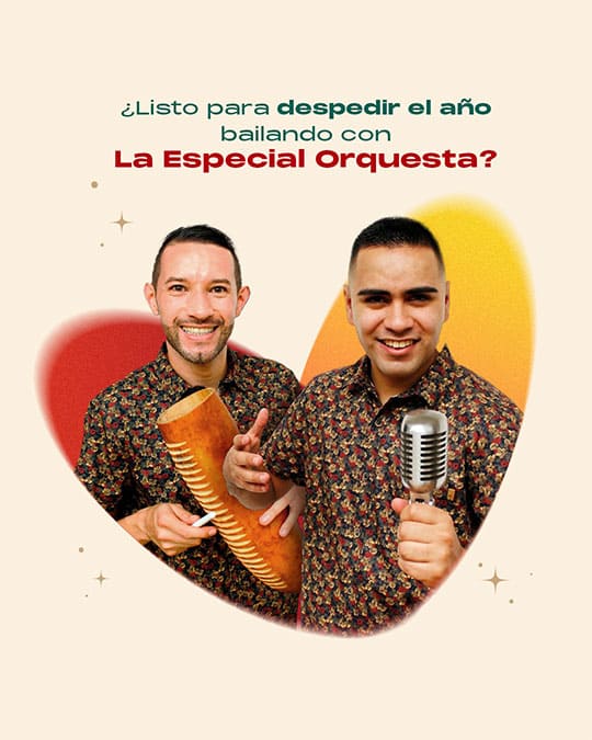 FIESTA DE FIN DE AÑO CON LA ESPECIAL ORQUESTA