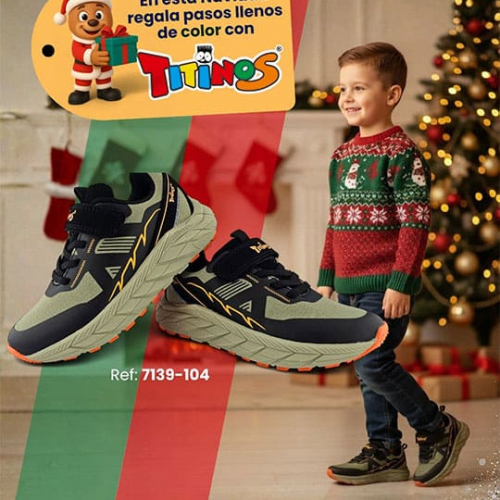 TITINOS REGALO TENIS NAVIDAD SAN NICOLÁS